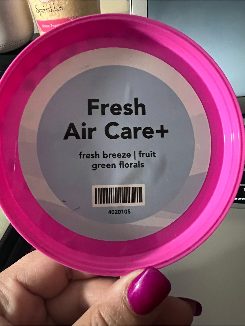Pink zebra Fresh air care   Brand new carton 16 oz